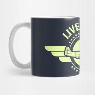 Live To fly art Mug